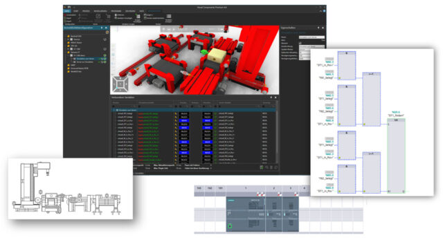 DUALIS Factory Simulation Partner - Statistics Report Module Add-On to extend the connection capabilities with TCP/IP