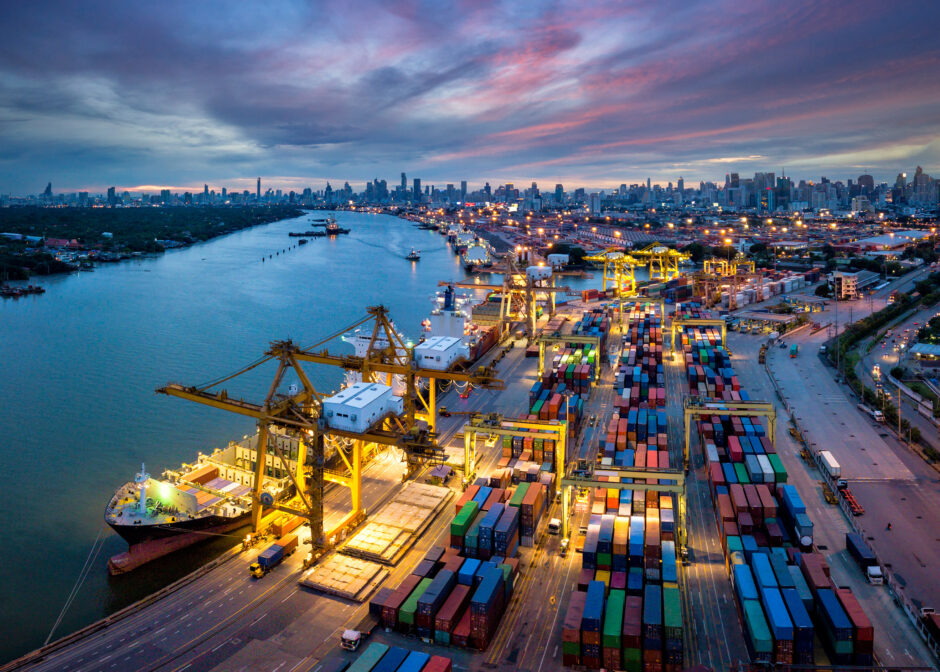 Storage harbor used to be simulated in Visual Components Storage harbor used to be simulated in Visual Components