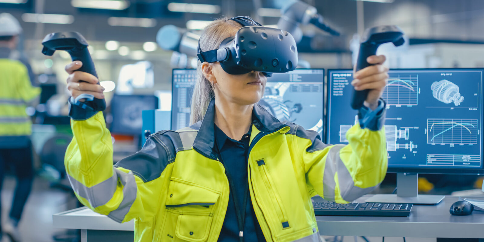 Virtual Reality Simulation in industrial Facility Virtual Reality Simulation in industrial Facility