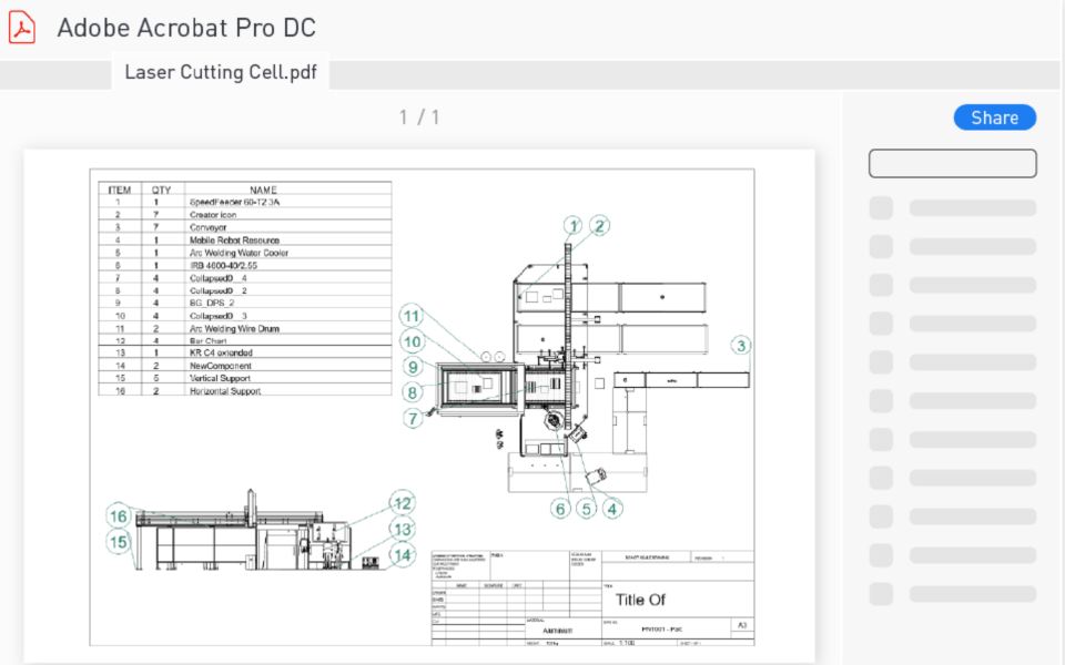 Sales Content Creation - Visual Components PDF drawing export Sales Content Creation - Visual Components PDF drawing export