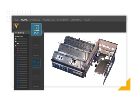 3D Layout Concept - Visual Components Point Cloud File Import